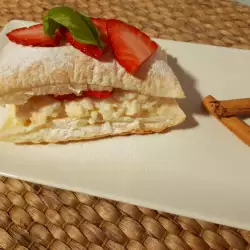 Mille-Feuille with Rice Pudding