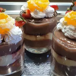 Mini tartas en vasitos