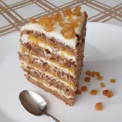 Torta od šargarepe sa orasima i pomorandžom