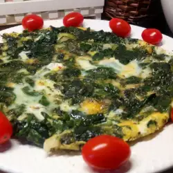 Omlet sa samoniklim biljem (kopriva, kiseljak i vlašac)