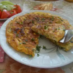 Omlet sa tikvicama, šargarepom i sirom