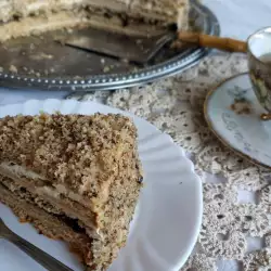 Torta od oraha sa slatkom od borovnica