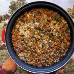 Горски челядинки с ориз и мащерка