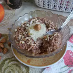 Закуска с овесени ядки и шоколад