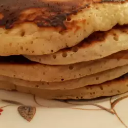 Tortitas de plátano y huevo