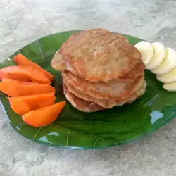 Бананови палачинки с овесени ядки за бебе