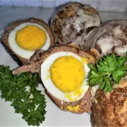 Stuffed Meatballs with Whole Egg