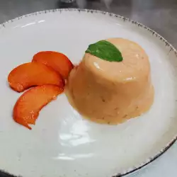 Peach Panna Cotta