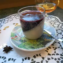 Panna Cotta with Strawberries