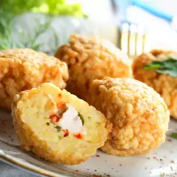 Stuffed Potato Balls