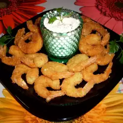 Breaded Shrimp with Beer and Breadcrumbs