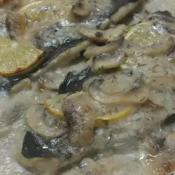 Trout Fillet with Mushroom Sauce