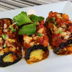 Eggplant Parmigiana Rolls