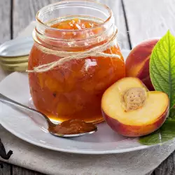 Oven Baked Peach Jam