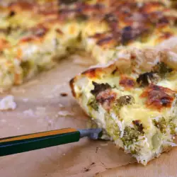 Quiche Lorraine with Broccoli