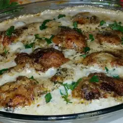 Chicken Legs in Cream Sauce