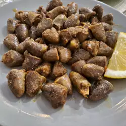 Chicken Hearts in Oil