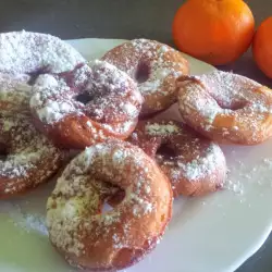 Tangerine Flavored Buttery Donuts