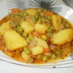 Peas and Potato Stew