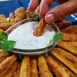 Crispy Breaded Zucchini Sticks