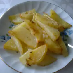 New Potatoes with Butter in the Oven