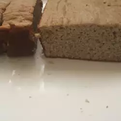 Banana Protein Bread with Peanut Butter