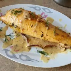 Oven-Baked Stuffed Squid