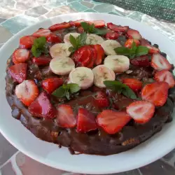 The Tastiest Strawberry Cake without Baking