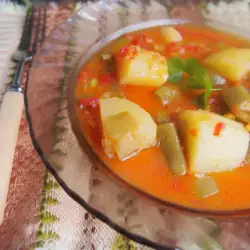 Green Beans and Potato Stew