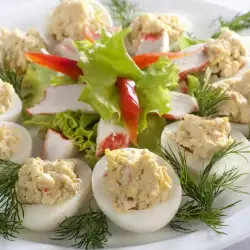 Egg Appetizer for Easter