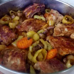 Pork Ribs with Vegetables