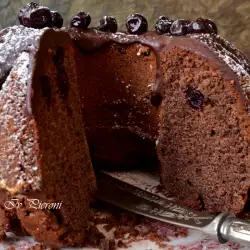 Red Wine Chocolate Sponge Cake