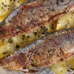 Oven-Grilled Bonito with Potatoes