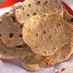 Volkoren roti (Indiaas plat brood)