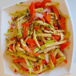 Raw Zucchini Salad