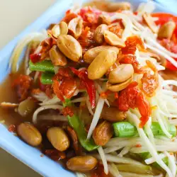 Asian Salad With Peanuts And Chilies