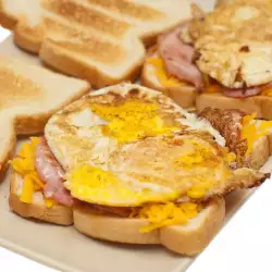 Sandwiches with Egg and Gouda