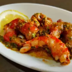 Shrimp in Chimichurri Sauce