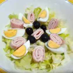 Salata sa šunkom i jajima