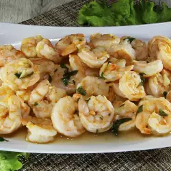 Shrimp with White Wine and Garlic