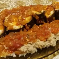 Delicious Mackerel on a Rice Canapé