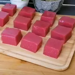 Sweet Pomegranate Cubes