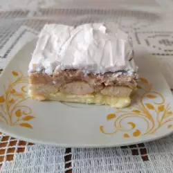 Kremaste kocke sa orasima i krem bananicama