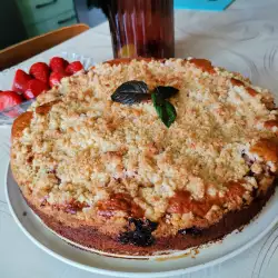 Czech Kolache with Strawberries