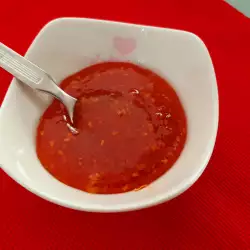 Preiswerte rote Tomatenmarmelade