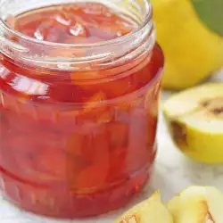 Easy Quince and Apple Jam