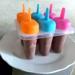 Helado con leche de almendra