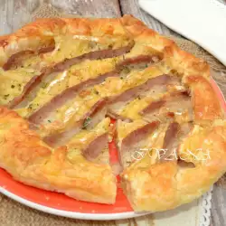 Savory Pie with Camembert and Bacon