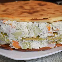 Slana torta od spanaća sa krompirom