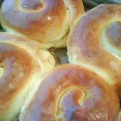 Dough Spirals with Feta Cheese